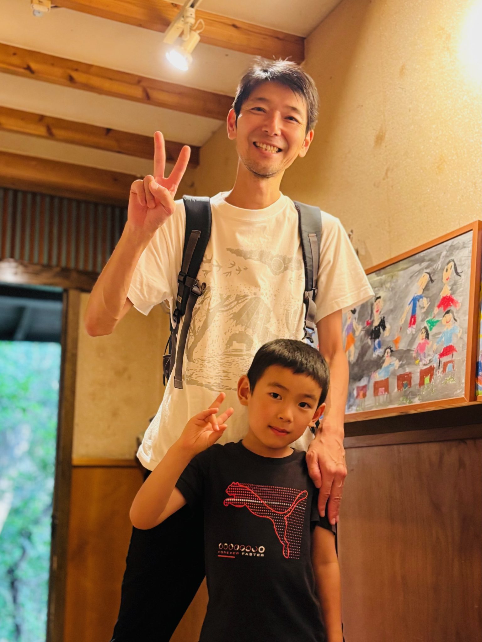 森のテラスの末っ子トタローと