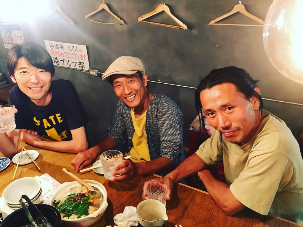 博多の飲み屋にて